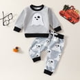 thumbnail image 2 of Futezty Toddler Boys Girls Clothes Fall Winter Outfit Sets, Baby Boy Girl Outfits 6 12 18 24 Months 2T 3T 4T 2PCS, 2 of 8