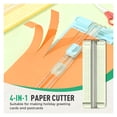 thumbnail image 2 of 4 in 1 Bidirectional Paper Cutter, MultiFunction Portable Paper Cutter with 4 Blades, 2 of 8