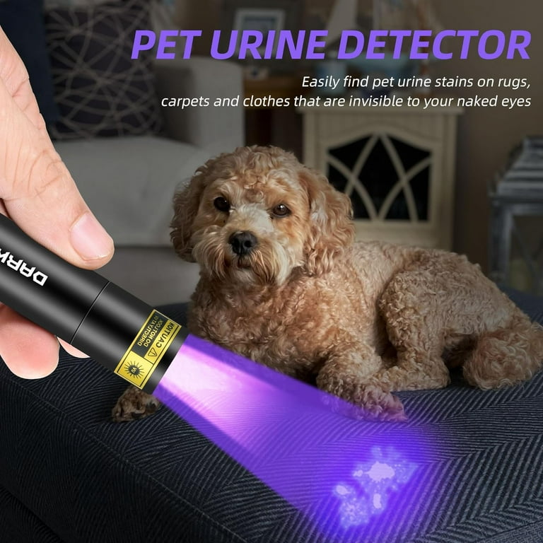 uv black light flashlight pet urine detector 395nm LED Stain Torch and hidden dirt on carpets UV Black Light Flashlight 21