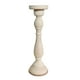 thumbnail image 2 of Soporte de candelabro de madera sin terminar Decoración Mesa Centro de mesa Adorno Artesanía Portavelas Pilar romano Base de pedestal para fiesta de 37CM Fernando Portavelas de pilar, 2 of 8