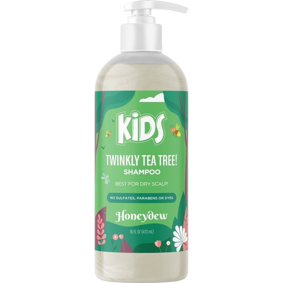 Maple Holistics Cleansing Kids Shampoo for Dry Scalp with Tea Tree Oil and Rosemary, 16oz, 1 Piece