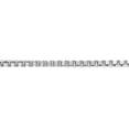 thumbnail image 2 of Sterling Silver 1mm Box Chain Necklace Rhodium Finish Italy 20 inch, 2 of 3
