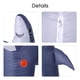thumbnail image 2 of Adultos Grey tiburón accesorios de disfraces inflables Blow Up Inflable vestido de lujo para Hallowe Abanopi Disfraz, 2 of 7