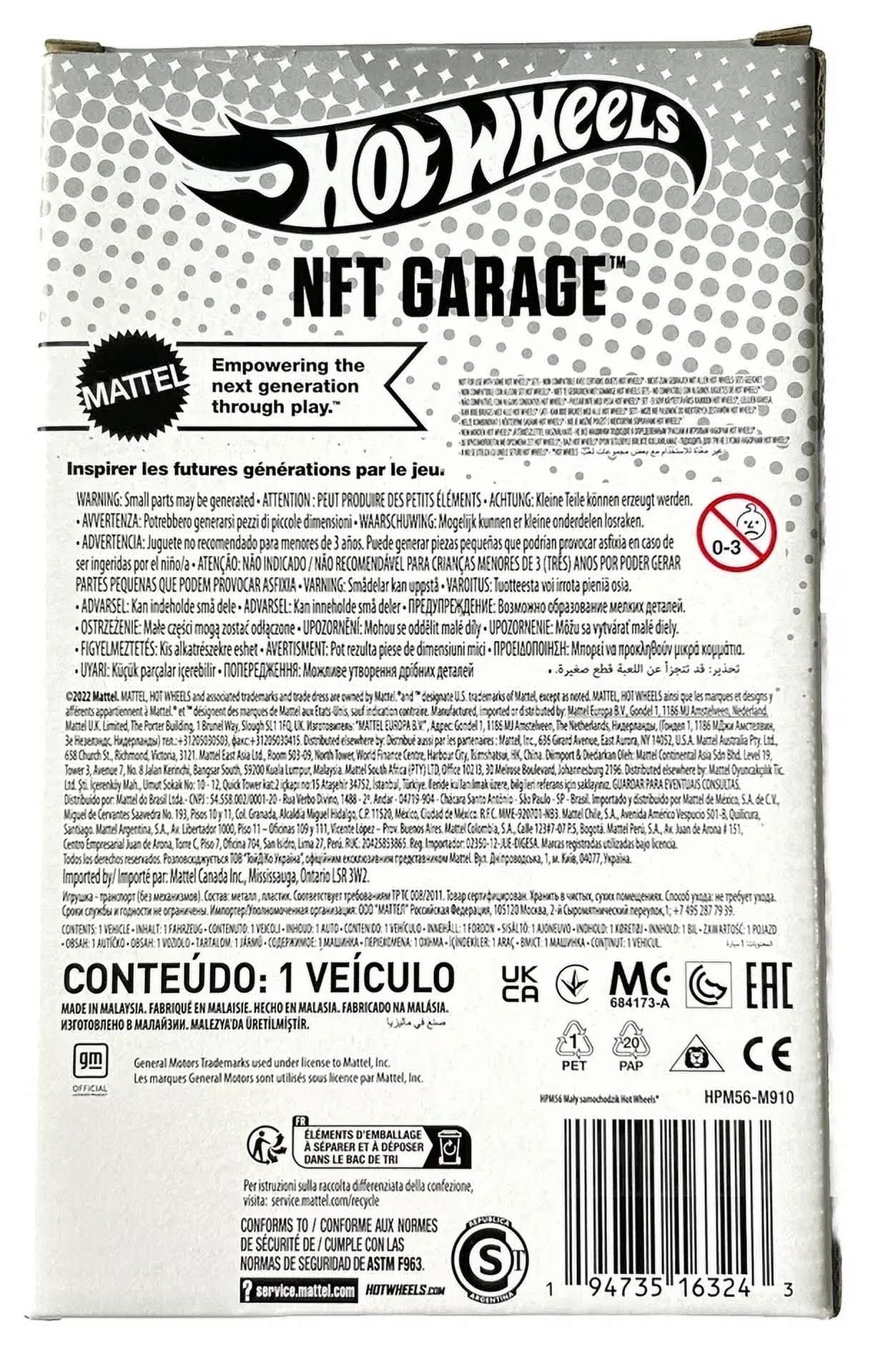 NFT Garage Series4 ‘82 CADILLAC SEVILLE NEW Hot Wheels NFTH Garage Series 4 HW Exotics '82 CADILLAC