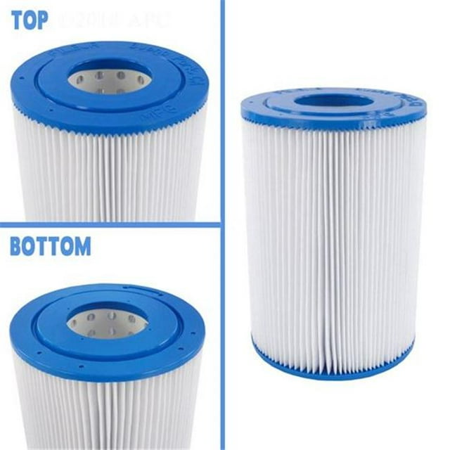 Filbur APCC7066 7 x 9.81 Po. avec Cartouche de Filtre de Remplacement pour Piscine et Spa 3 Po., 25 Pi2