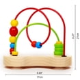 thumbnail image 2 of Hape Double Bubble Wooden Bead Maze - Baby, Toddler & Preschool, 2 of 6
