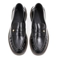 thumbnail image 4 of Knivor Women's Penny Loafers Loafers for Women Chunky Block Heel Slip On Dress Loafers Classic Business Casual Office Shoes, 4 of 9