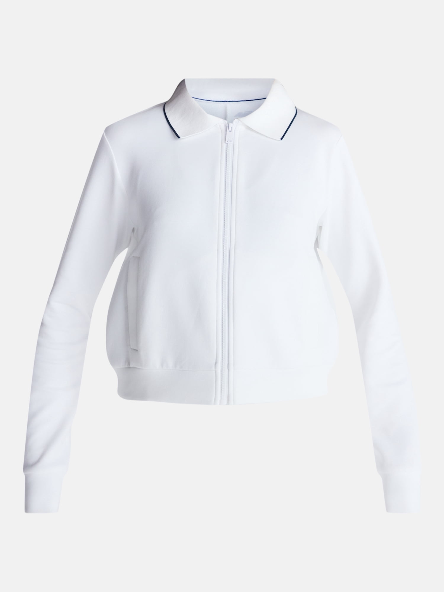 Avia Women's and Women's Plus Zip Front Pique Knit Jacket, Sizes XS-4X