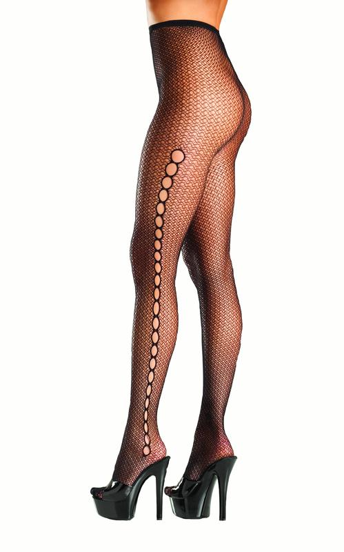 Keyhole designed Fishnet Panty hose 