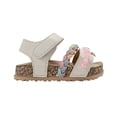 thumbnail image 2 of bebe Toddler Girl's Sandals – Adjustable Comfort Footbed Sandals with Charm, Glitter, Braid & Buckle Styles, 2 of 7