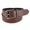 Brown, variant on Roller Buckle Leather Work Belt (Men)
