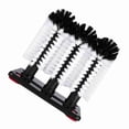 thumbnail image 4 of M Buder 3 Brushes Bar Glass Cups Washer for Sink with Suction Cup Base, Heavy Duty Manual Glass Cleaning Scrubber for Cocktail and Wine Glasses, 7.5 x 3.9 x 7.5 inches / 19 x 10 x 19 cm, 4 of 9