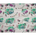 thumbnail image 4 of oneOone Polyester Lycra Sea Green Fabric Glass|Van & Camera Travel Sewing Craft Projects Fabric Prints By Yard 56 Inch Wide, 4 of 4