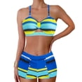 thumbnail image 2 of Traje de baño tankini de verano para mujer, talla grande, estampado, bikini dividido, traje de baño de dos piezas para mujer, trajes de baño tankini para mujer, traje de baño de 2 piezas para mujer, t, 2 of 6