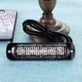 thumbnail image 3 of 12-24V 6 LED Slim Flash Light Bar Coche Vehículo Lámpara estroboscópica de advertencia de emergencia Ehuebsd Para estrenar, 3 of 7