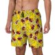 thumbnail image 1 of Balery Duck with Star Sunglasses Bañador para hombre, shorts de playa de secado rápido con entrepierna y forro de compresión-XX-Large, 1 of 6