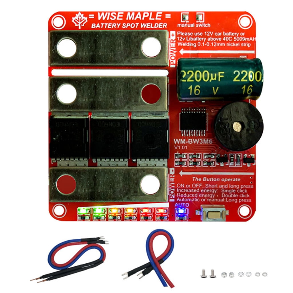for Battery Energy Storage Welding Kit 12V Portable Battery Spot Welder Set PCB Circuit Board Spot Welder PCB Circuit Board DIY Welding Circuit Board with Automatically Trigger Welding for Battery Energy Storage Welding Kit 12V Portable Battery Spot Welder Set PCB Circuit Board Spot Welder PCB Circuit Board DIY Welding Circuit Board with Automatically Trigger Welding