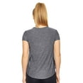 thumbnail image 3 of Expert Brand Women's Airstretch Lite Breeze Tee T-Shirt, Heather Black, Small, 3 of 5
