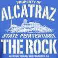 thumbnail image 3 of CafePress - PROPERTY OF ALCATRAZ Dark T Shirt - Men's Classic Graphic Cotton T-Shirt, 3 of 4
