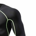 thumbnail image 6 of Kakii Men's Compression Shirts Thermal Long Sleeve Athletic Workout Tops Gym Undershirts Sports Baselayers Running T Shirt for Men, 6 of 6