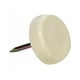 thumbnail image 1 of Furniture Slider Magic Sliders, 3/4 pulgadas, clavos, blancos, paquete de 4, 1 of 1