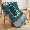 thumbnail image 6 of City Classic Football Blanket Football Decor Throw Blanket Football Fans Gifts Super Warm Soft Cozy Plush Lightweight Flannel Fleece Travel Bedding Blanket for Couch Kids Adults Women Man 50"X40", 6 of 6