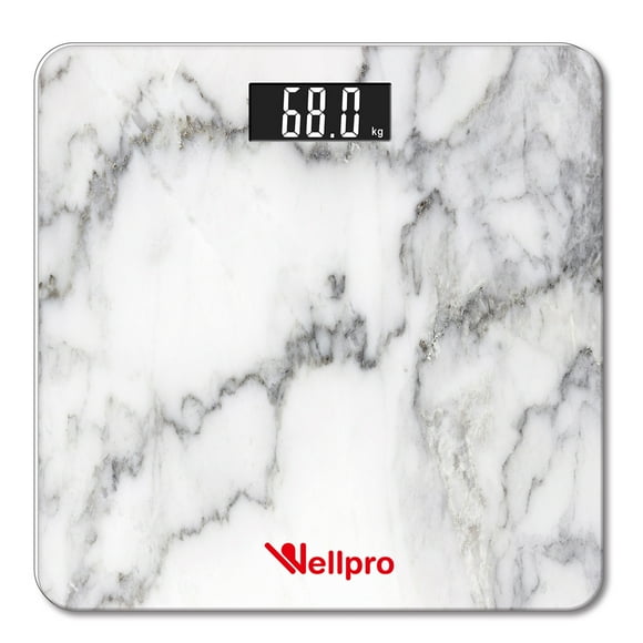 Bascula Digital de Vidrio Marmol Wellpro WP108