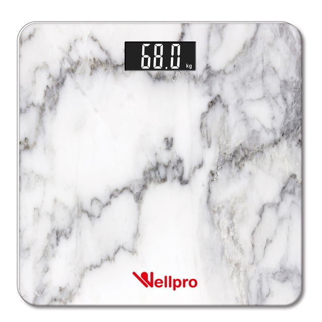 Bascula Digital de Vidrio Marmol Wellpro WP108