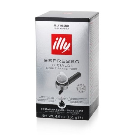 Illy Pods - illy E.S.E. Pods Dark Roast Coffee, 18 Ct