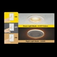 thumbnail image 6 of Feit Electric 4" White Gimbal Trim 5 CCT Recessed LED with Night Light Mode, 6 of 12