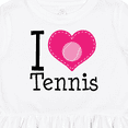 thumbnail image 4 of Inktastic Tennis Player I Love Tennis Girls Toddler Dress, 4 of 5