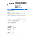 thumbnail image 2 of Front Left Lower Control Arm and Ball Joint Assembly - Compatible with 2012 - 2016 BMW 535i xDrive F10 2013 2014 2015, 2 of 2