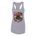 thumbnail image 2 of Wild Bobby, Mustang Powered by Ford Performance Cars and Trucks Women Racerback Tank Top, Heather Grey, Large, 2 of 6