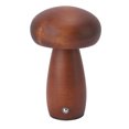 thumbnail image 1 of Haofy Birch Wood Mushroom Lamp with USB Rechargeable, Touch Control Dimmable Bedside Light for Home Decor, 1 of 8