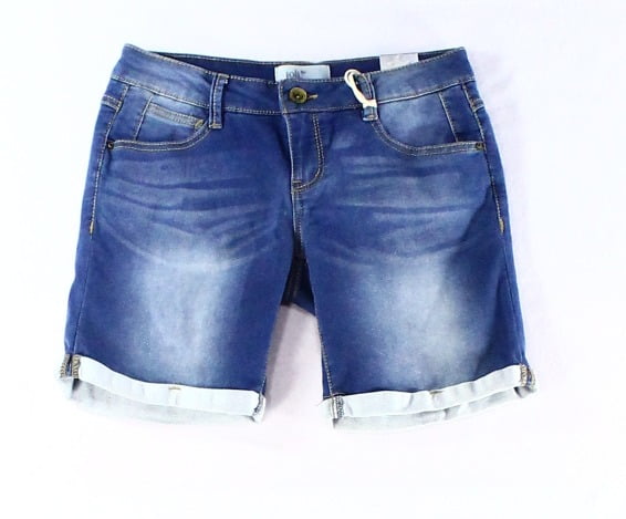 stretchable denim shorts