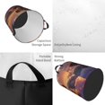 thumbnail image 2 of Fotbe Puppy Lying On A Cloud Cesto de Ropa con Asas, Cesto Impermeable de Gran Capacidad, Bolsa de Lavado para Dormitorio, Cesto de Ropa con Ruedas y Asas-Medium, 2 of 6