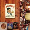 thumbnail image 4 of Placa Metal Vintage Cueva Hombre Pintura Hierro Rectangular Del Pared 20x30cm, 4 of 9