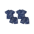 thumbnail image 2 of Suagox Baby Boy Summer Outfits Short Sleeve Dinosaur Print T-Shirt + Pocket Shorts Set Toddler Casual Clothes for 3-24 Months and 2-3 Years Old Baby, 2 of 10