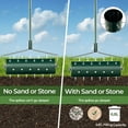 thumbnail image 6 of 18 21 Inch Manual Lawn Aerator Detachable Handle Fillable with Sand or Stone, 6 of 7