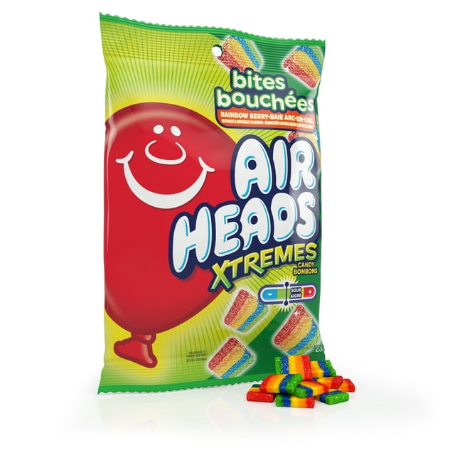 Airheads Xtremes Bites, Rainbow Berry Candy, 200g Bag