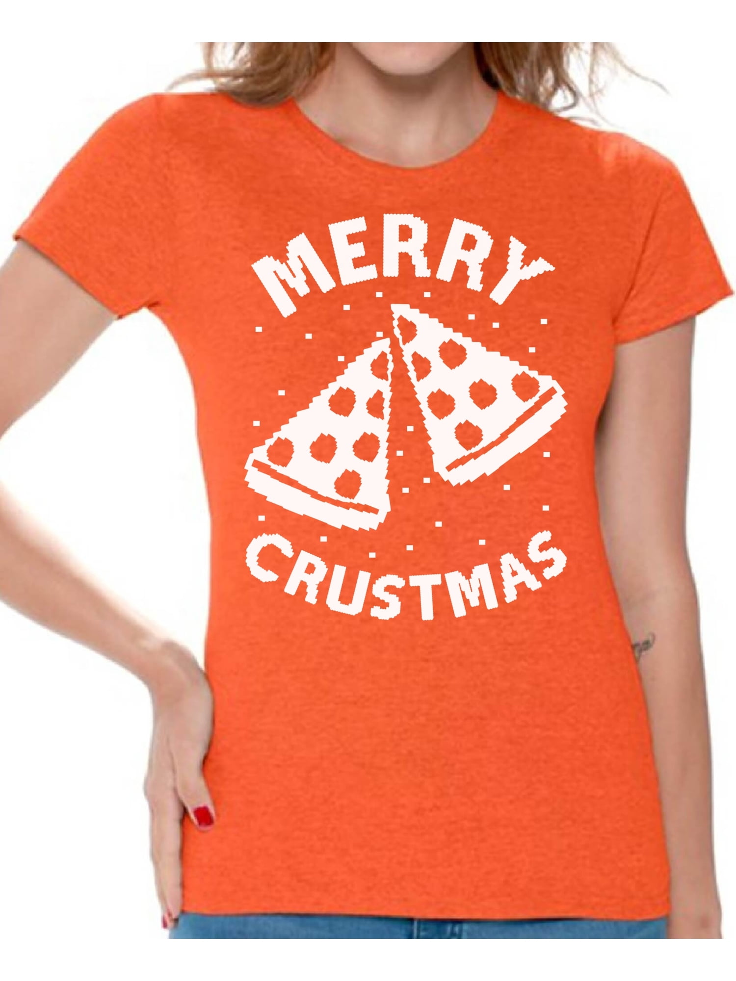 christmas pizza shirt