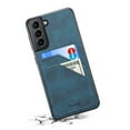 thumbnail image 3 of SaniMore Case for Samsung Galay S23 FE, Ultra-thin Lightweight PU Leather Skin Card Slots Shockproof TPU Bumper Anti-drop Rugged Cover For Samsung Galaxy S23 FE 6.2" 2023, Blue, 3 of 6