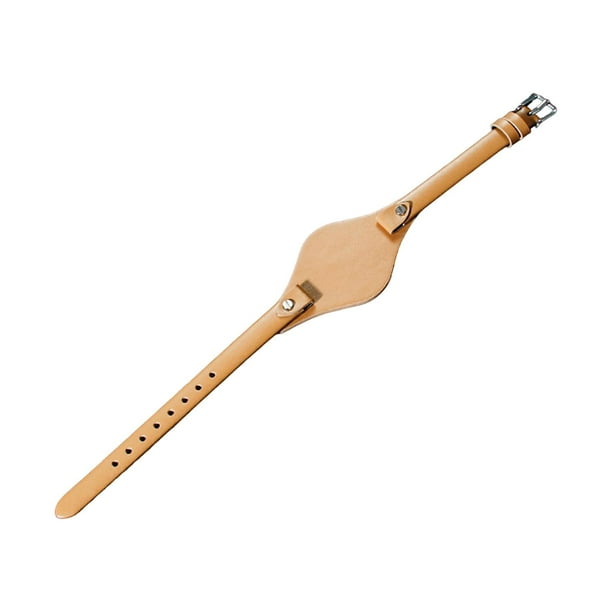 Correa de reloj de cuero Accesorios de reloj Correa de repuesto clásica Pulsera de reloj caqui claro
