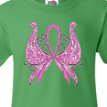 thumbnail image 4 of Inktastic Breast Cancer Awareness with Butterfly Ribbon Words Youth T-Shirt, 4 of 5
