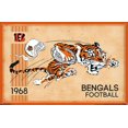 thumbnail image 5 of NFL Bengals de Cincinnati - Logo rétro 14, 5 of 5