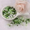thumbnail image 4 of 150Pcs 3-8MM Pearls Beads Artificial Pearls with Hole for Craft Jewelry Making, 4 of 21