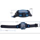 thumbnail image 5 of Reloj de pulsera deportivo digital LED de cuarzo con alarma y fecha para niños y niñas, color azul, 5 of 5