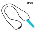 thumbnail image 4 of , 2pcs Silicone  High Temperature  Waterproof Chewing Pendant Necklace, 4 of 8