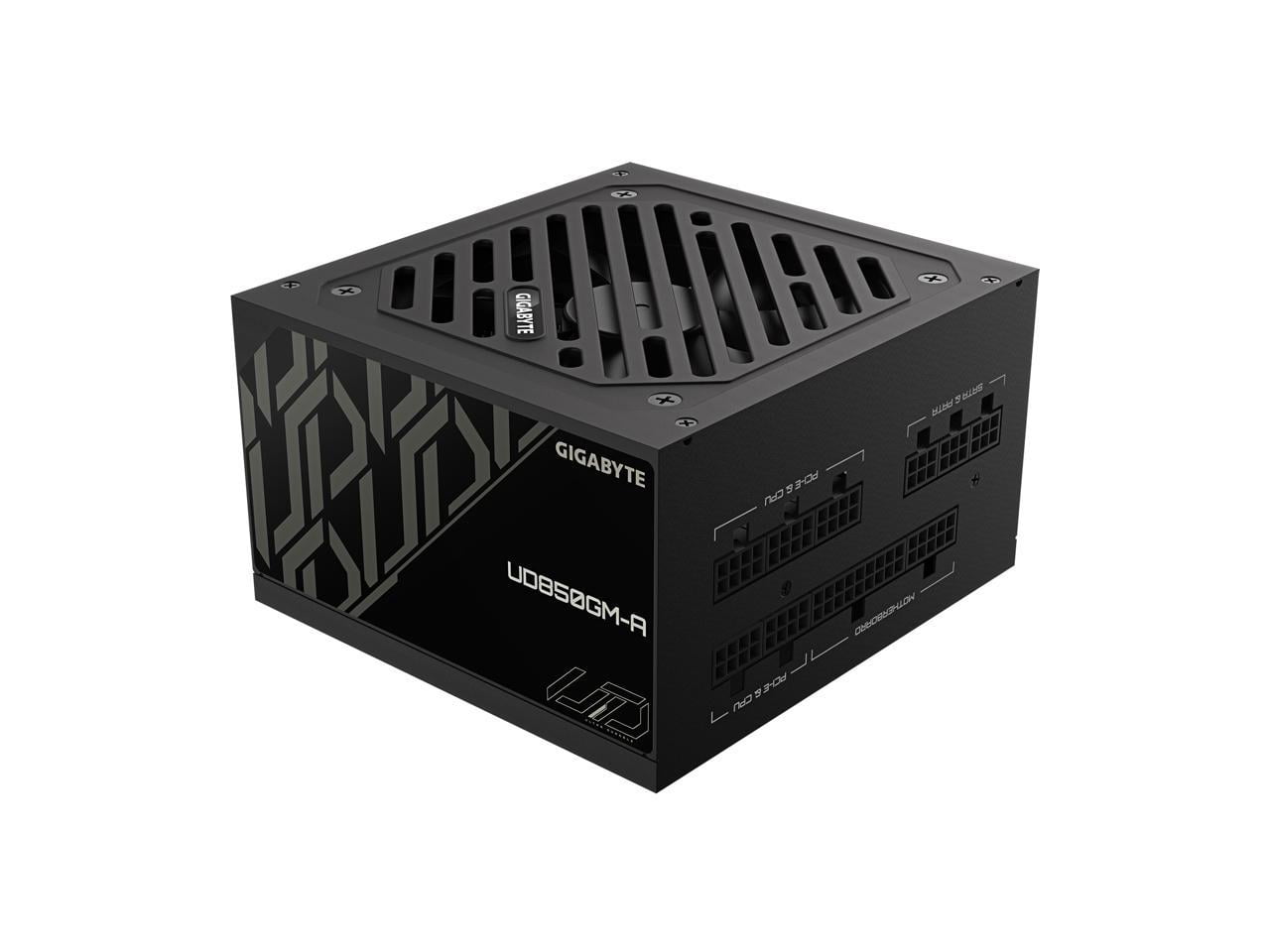 GIGABYTE 850W PSU - 80 Plus Gold Certified - Fully Modular Power Supply (GP-UD850GM-A)