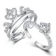 thumbnail image 1 of 925 anillos de plata esterlina exquisito circonita AAA para mujer exquisita estudiante novia joyería accesorios boda moda al por mayor, 1 of 2